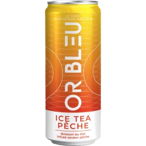 Or Bleu Ice Tea Pêche (Pack de 24)