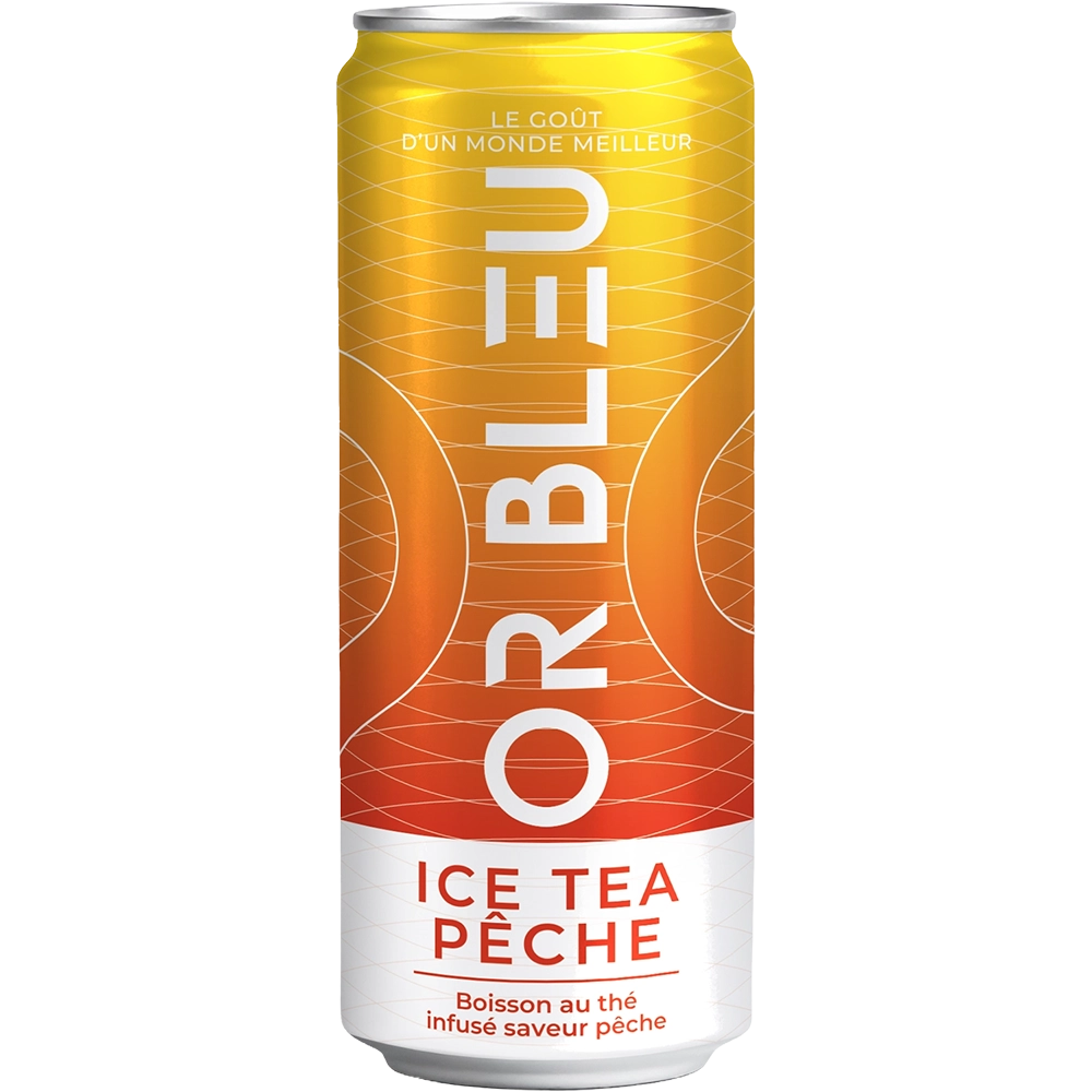 Or Bleu Ice Tea Pêche (Pack de 24)